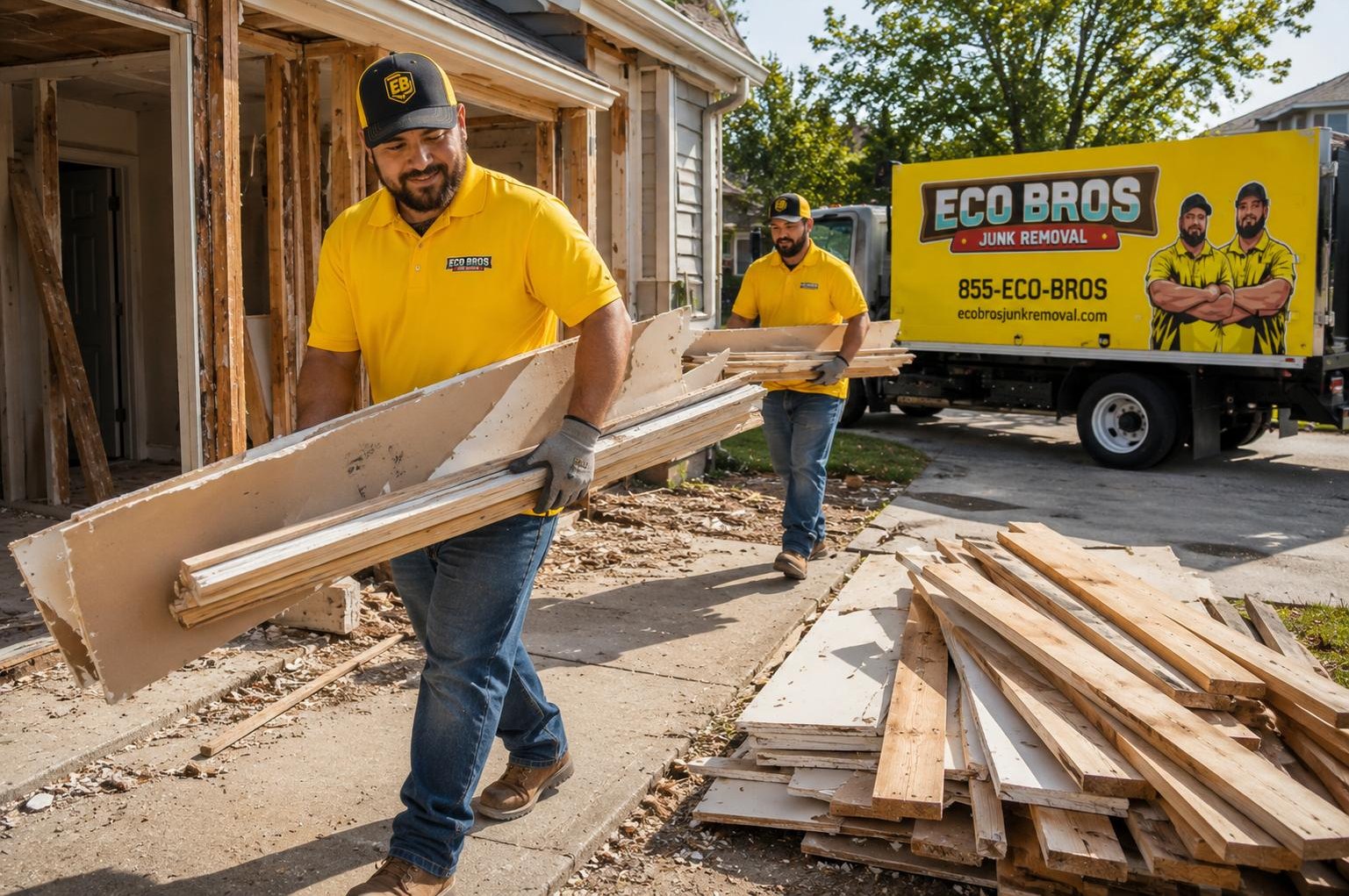 Construction Debris Removal in Austin, TX