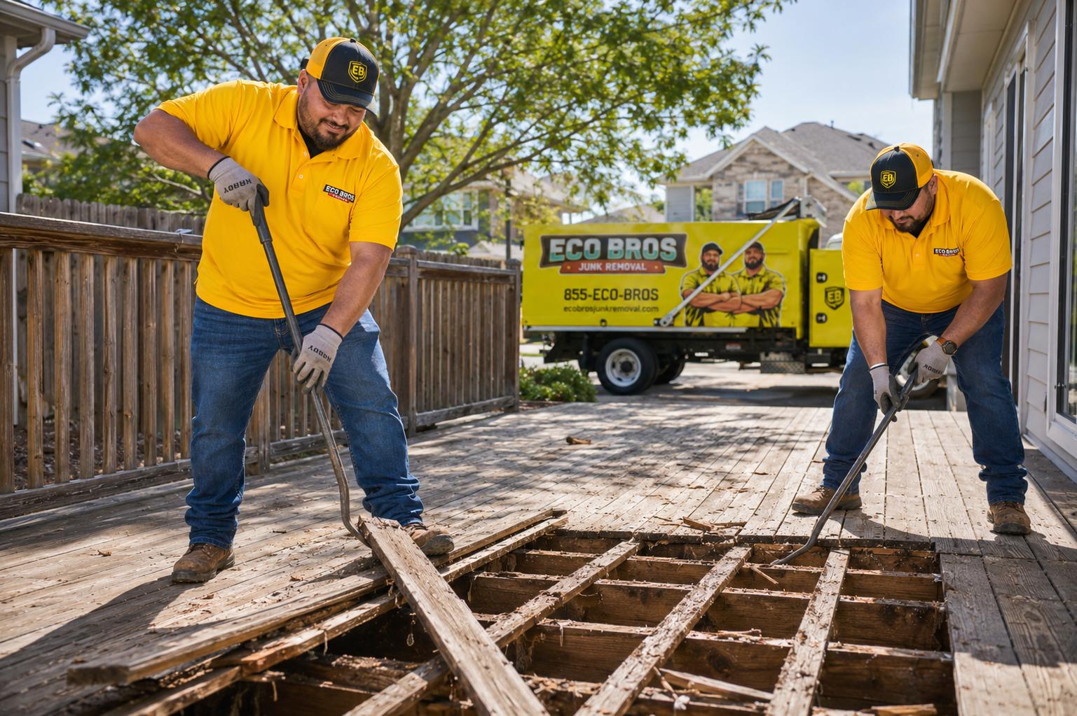 Deck Removal and Demolition in Austin, TX