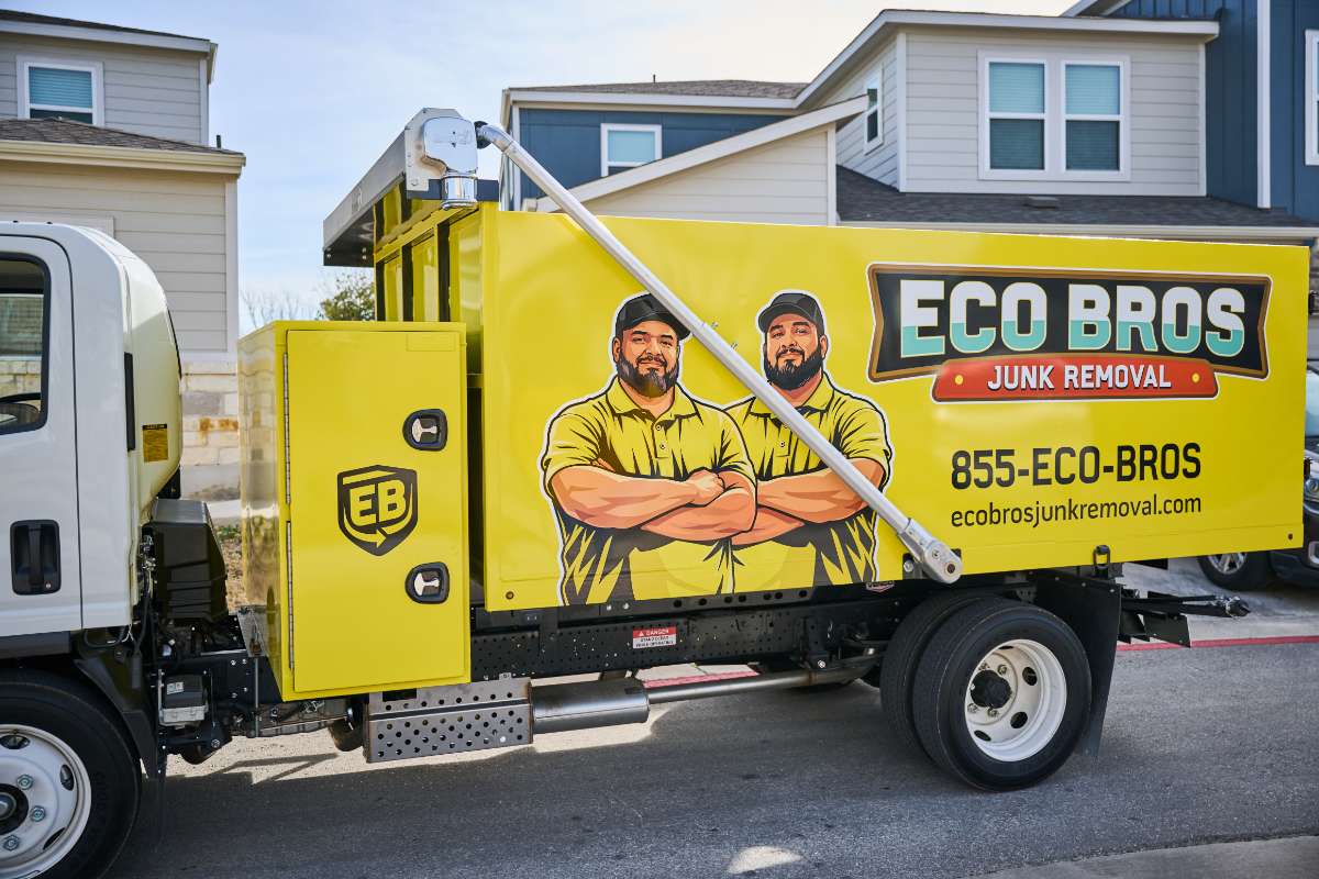 Eco Bros Junk Removal crew in Maxwell